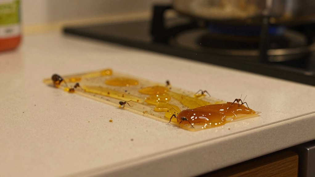 sticky trap reveals pest invasion