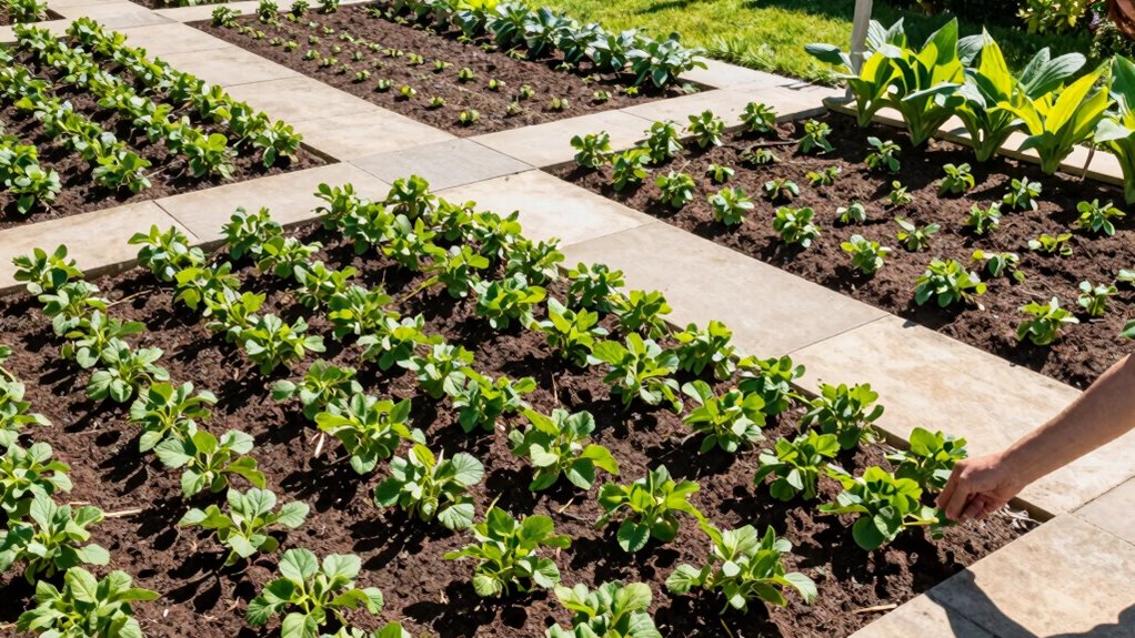 strategic planting and mulching
