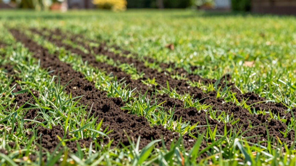 thin compost promotes healthy growth