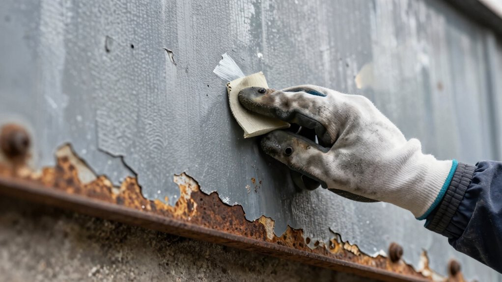 thorough surface preparation ensures durability