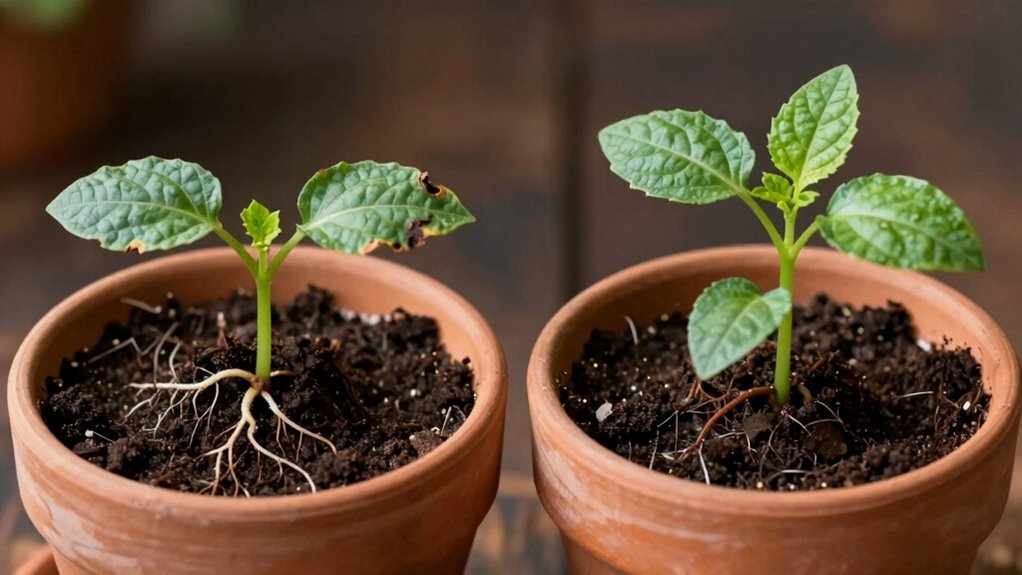 timing for potting plants
