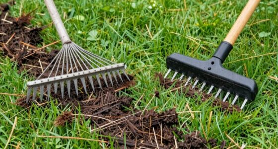 tines differentiate lawn tools