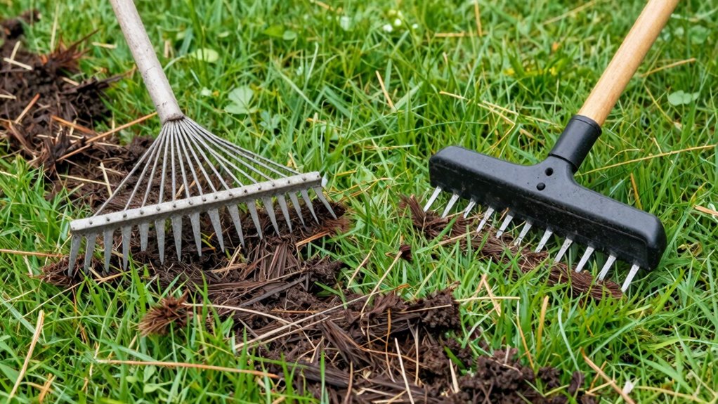 tines differentiate lawn tools
