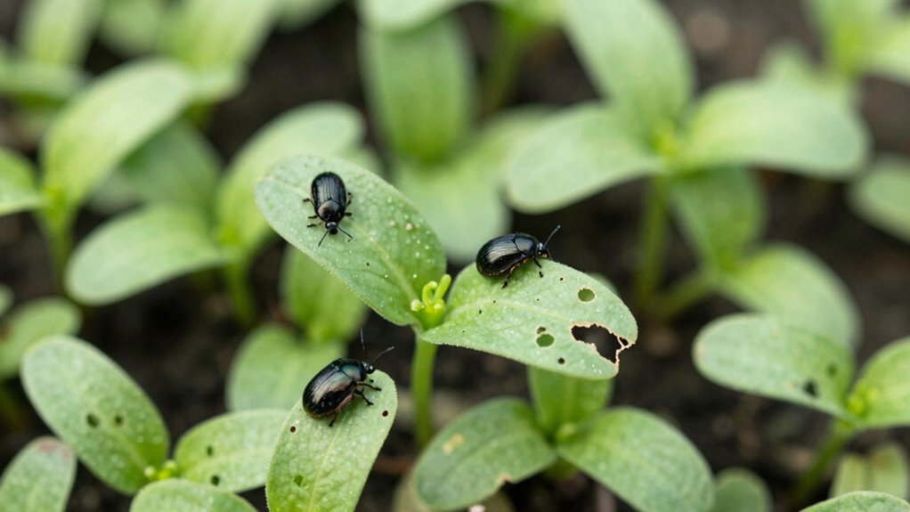 tiny plants severe damage
