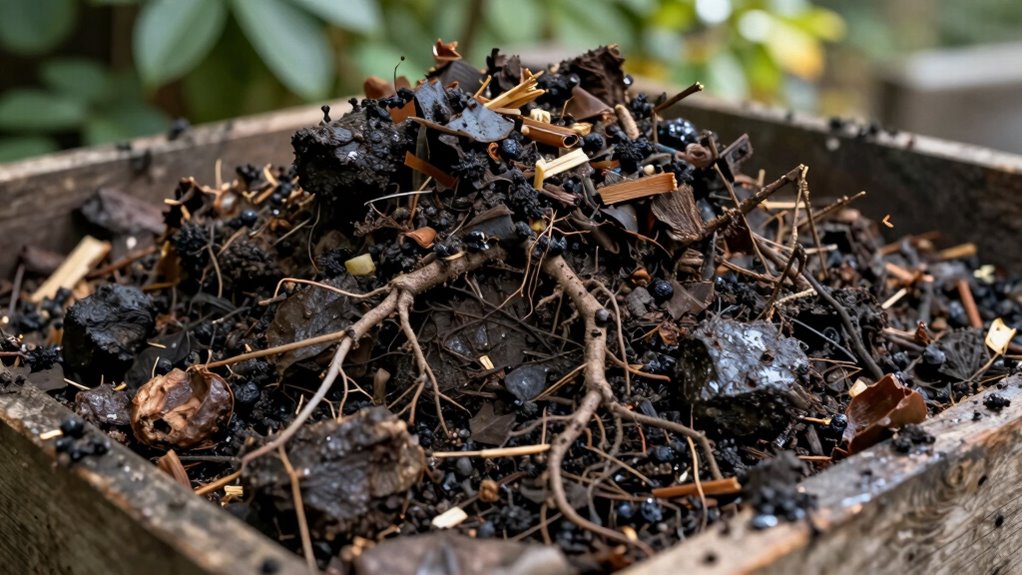 unfinished compost drawbacks