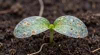 unusual seedling damping off