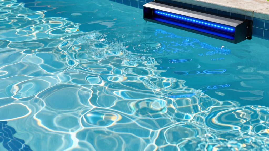 uv light sanitizes water