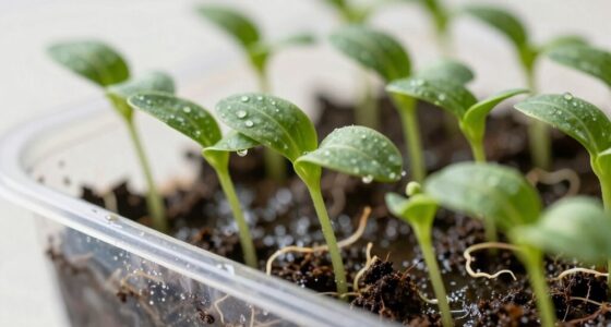 water seedlings carefully early