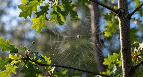 webbing as pest indicator