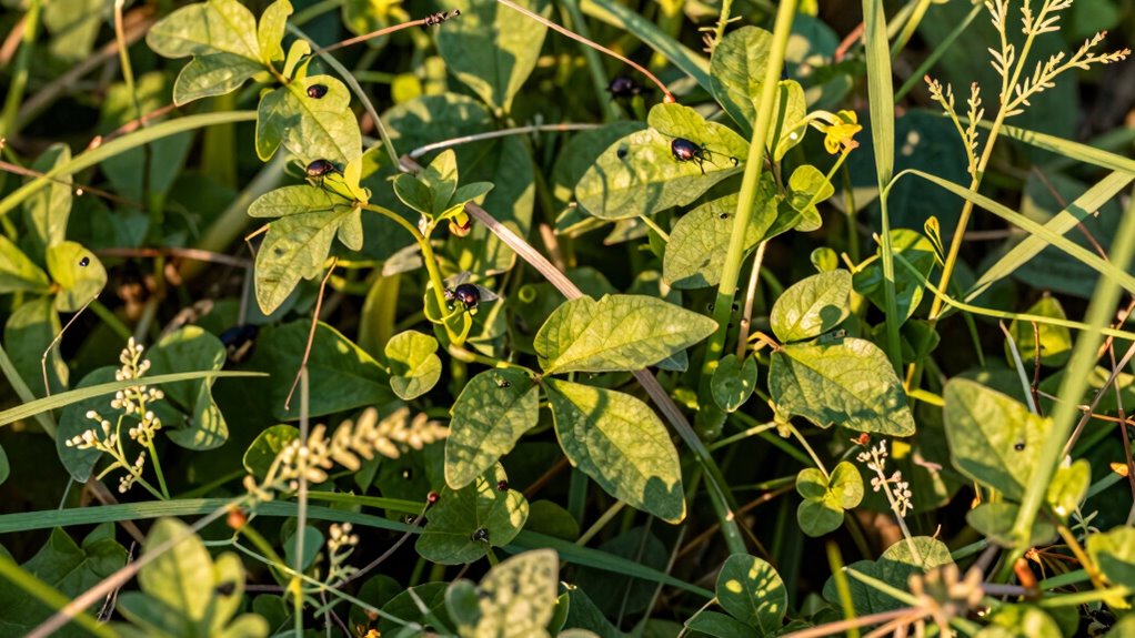 weed patch shelters pests
