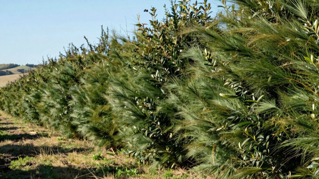 windbreak barrier planting