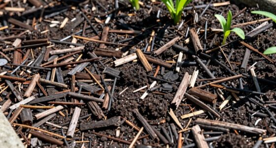 wood chips and nitrogen