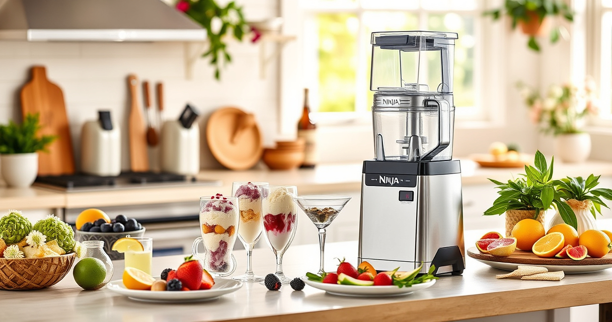 Beat the Summer Heat with Ninja CREAMi Deluxe Ice Cream Maker