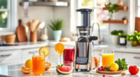 Fresh Summer Detox with Ninja NeverClog Cold Press Juicer