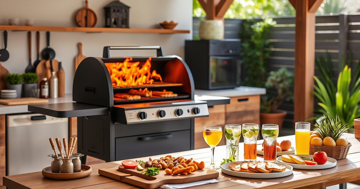 Master Summer BBQ with Ninja Outdoor Woodfire Pro XL Grill & Smoker