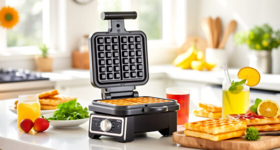 Master Summer Waffles with the Ninja Belgian Waffle Maker Pro