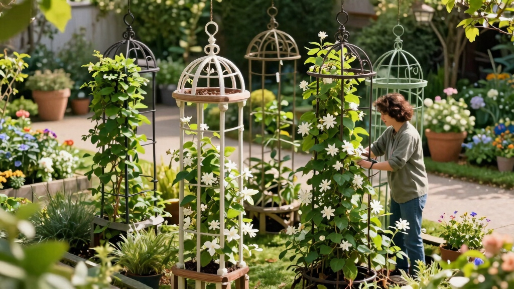 These 7 Beautiful Trellises Will Turn Climbing Plants Into the Stars of Your Garden