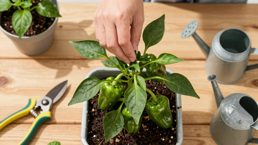 Topping pepper plants: When, why, and how to do It right