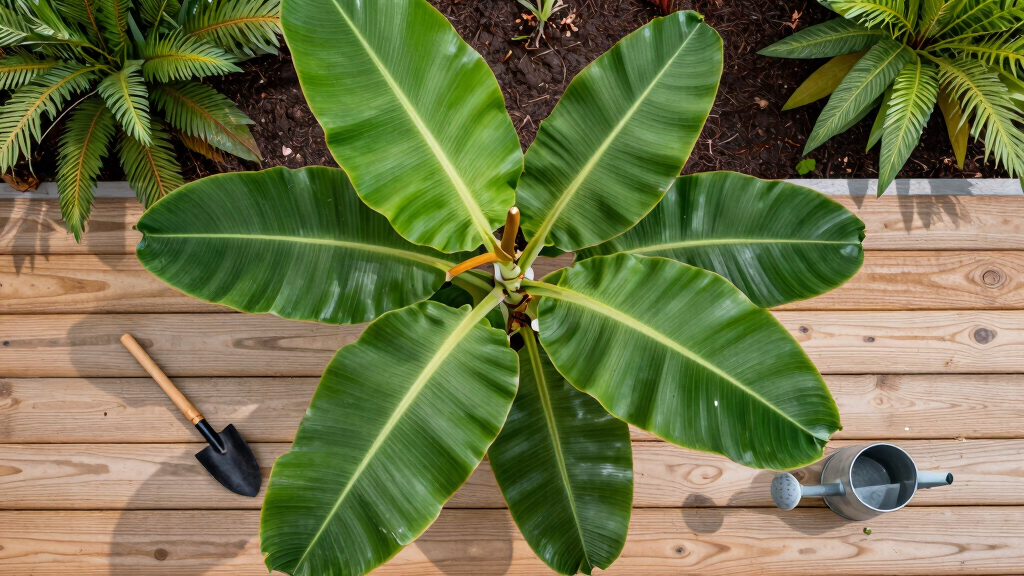 Bananas Sprout In Rayleigh Garden UK After 15 Years