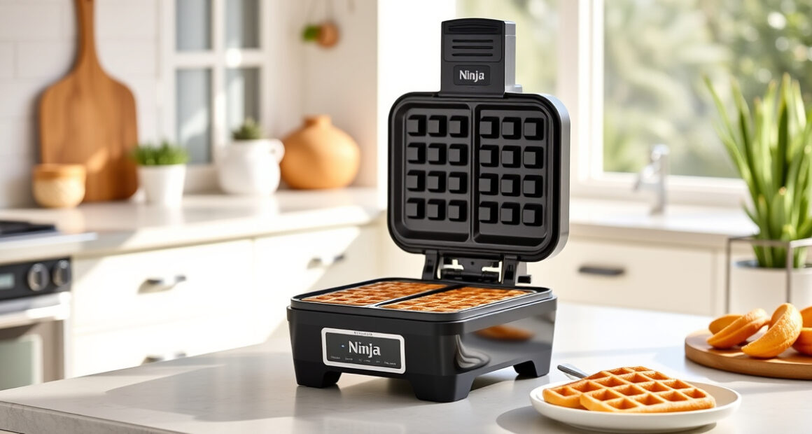 Beat the Summer Heat with the Ninja Belgian Waffle Maker Pro