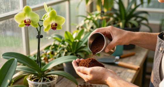 Do Orchids Like Coffee Grounds? The Answer Depends On One Key Detail