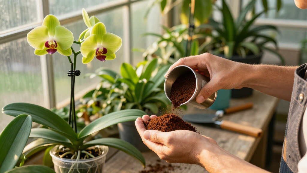 Do Orchids Like Coffee Grounds? The Answer Depends On One Key Detail