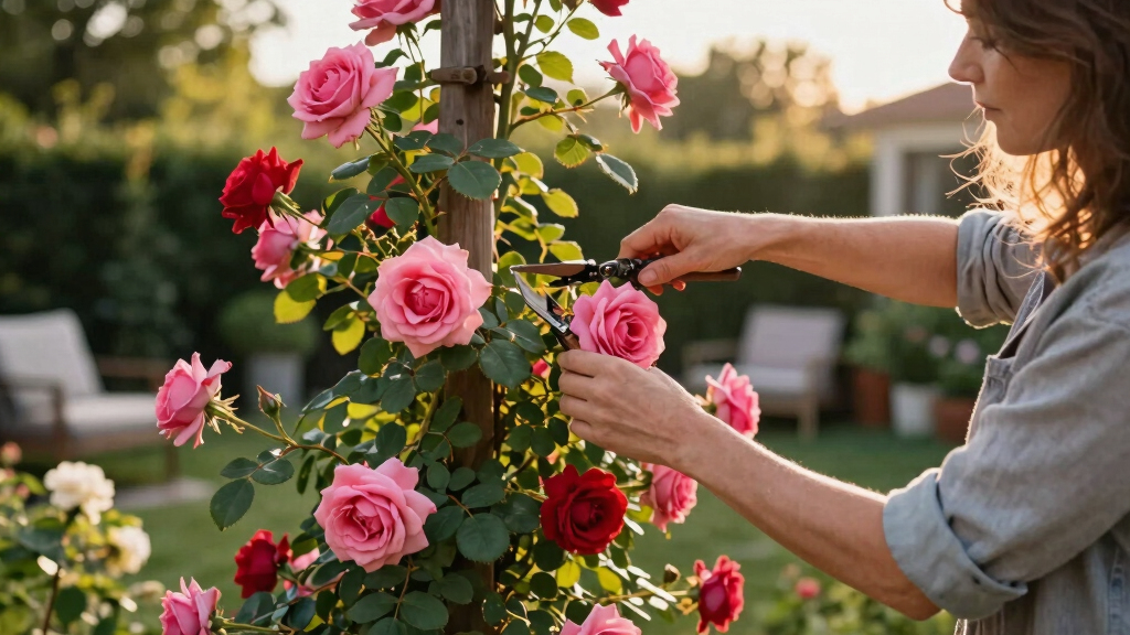 Joanna Gaines Proves Climbing Roses Are The Secret To A More Romantic Backyard