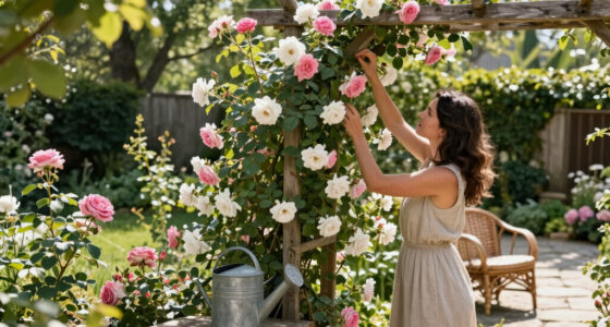 Joanna Gaines Proves Climbing Roses Are the Secret to a More Romantic Backyard