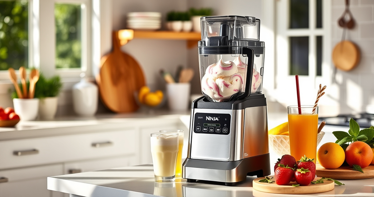 Make Summer Sweet Treats with Ninja NC701 CREAMi Swirl Ice Cream Maker