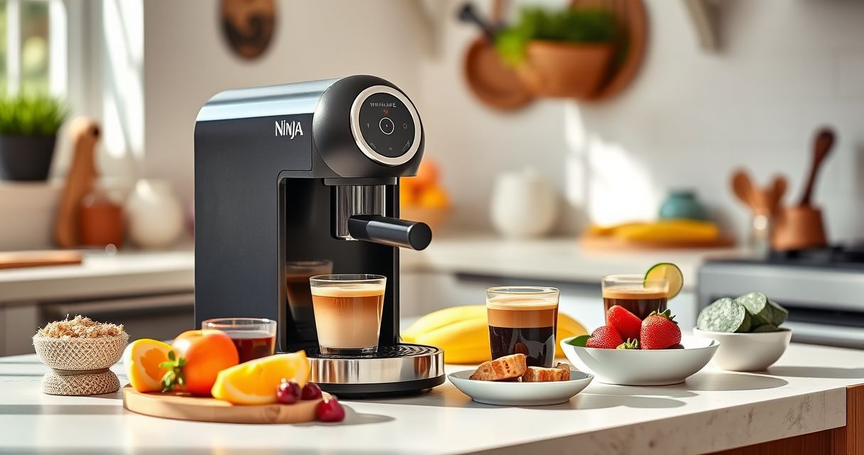 Master Summer Iced Coffee with the Ninja Luxe™ Café Mini