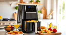 Summer Grilled Veggie Fajitas with Ninja Crispi 4-in-1 Glass Air Fryer