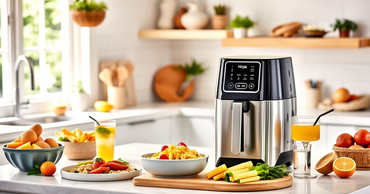 Summer Grilled Veggie Fritters with Ninja DZ401 Foodi Air Fryer