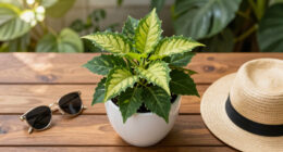 This Tropical Annual Is Always a Must-Have in My Shady Summer Containers for Colorful Blooms & Glossy Foliage