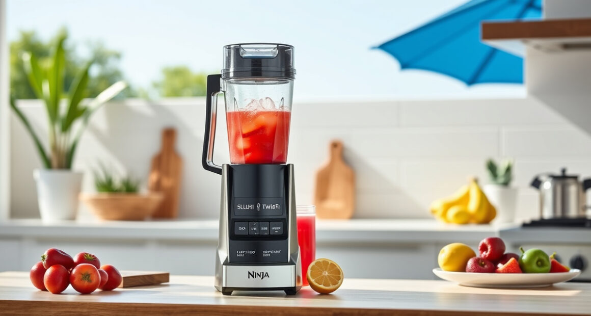Chill Out This Summer with the Ninja SLUSHi Twist Frozen Drink Maker