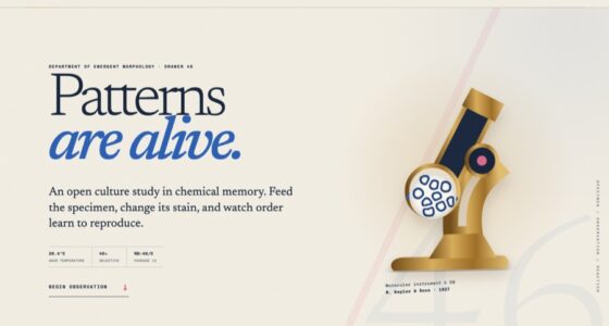 Culture No. 46 — The Living Pattern Laboratory (FABLE/175)