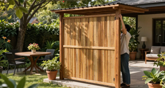 Garden Privacy Screens Just Arrived At Target And They're The Instant Shade Fix We All Need