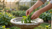 I Saw TikTok Telling People To Put Herbs In Their Bird Baths... But Is It Actually A Good Idea?