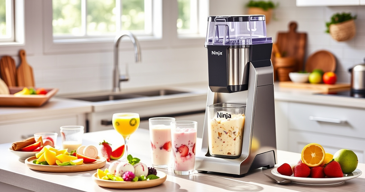 Ninja CREAMi 7-in-1 Ice Cream Maker: Best for Summer Treats