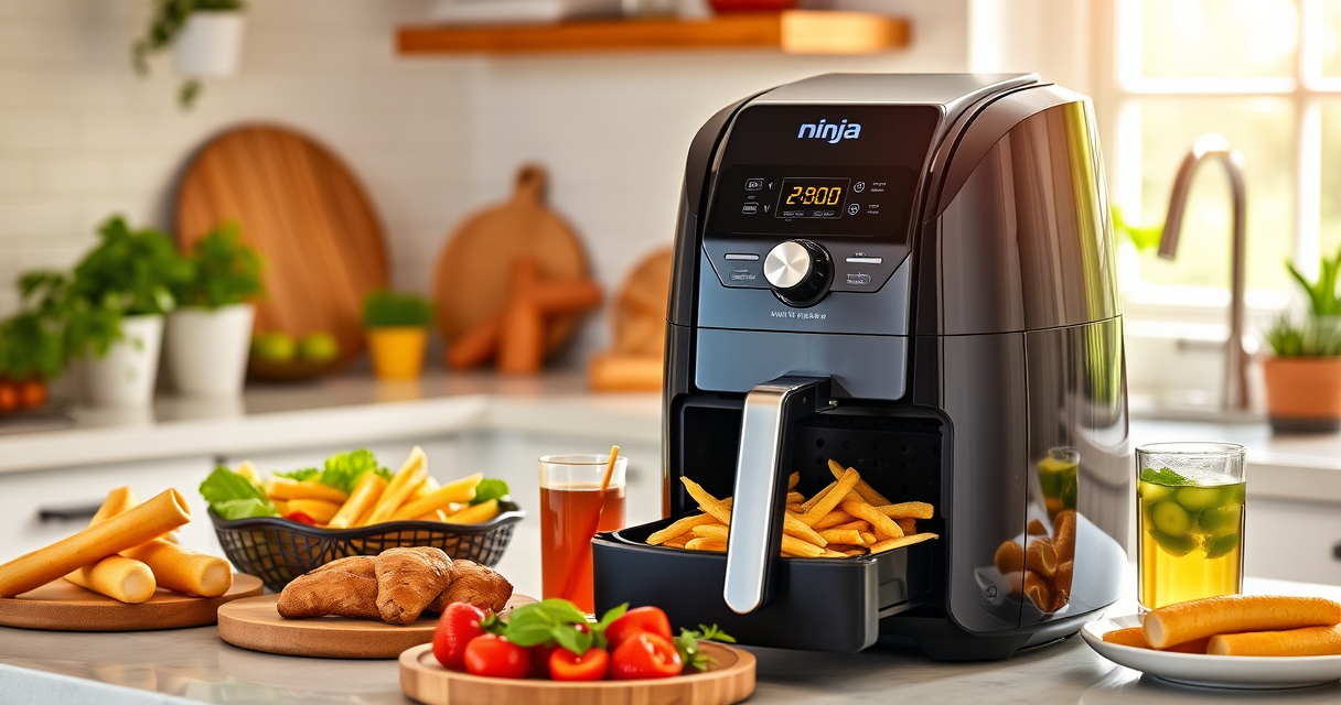Ninja Foodi 8-Quart DualZone Air Fryer: Perfect Summer Meal Hub