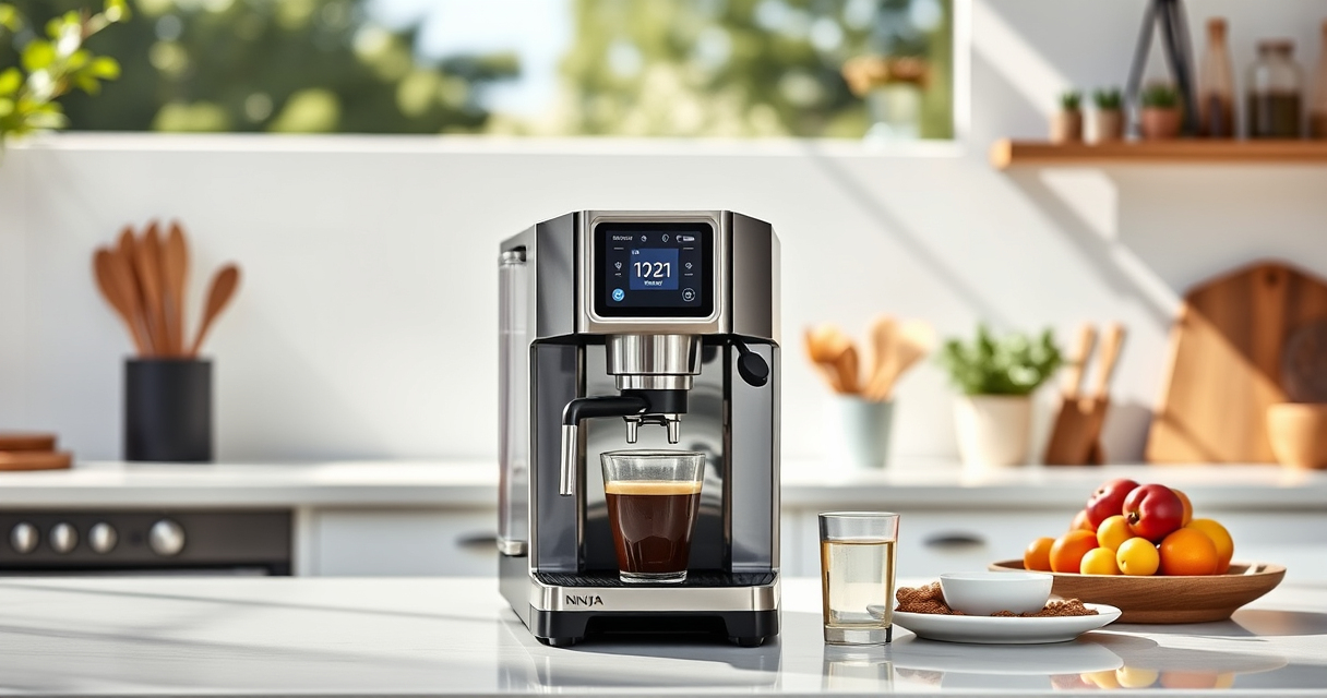 Ninja Luxe Café Pro Series Espresso Machine: Summer Coffee Bliss