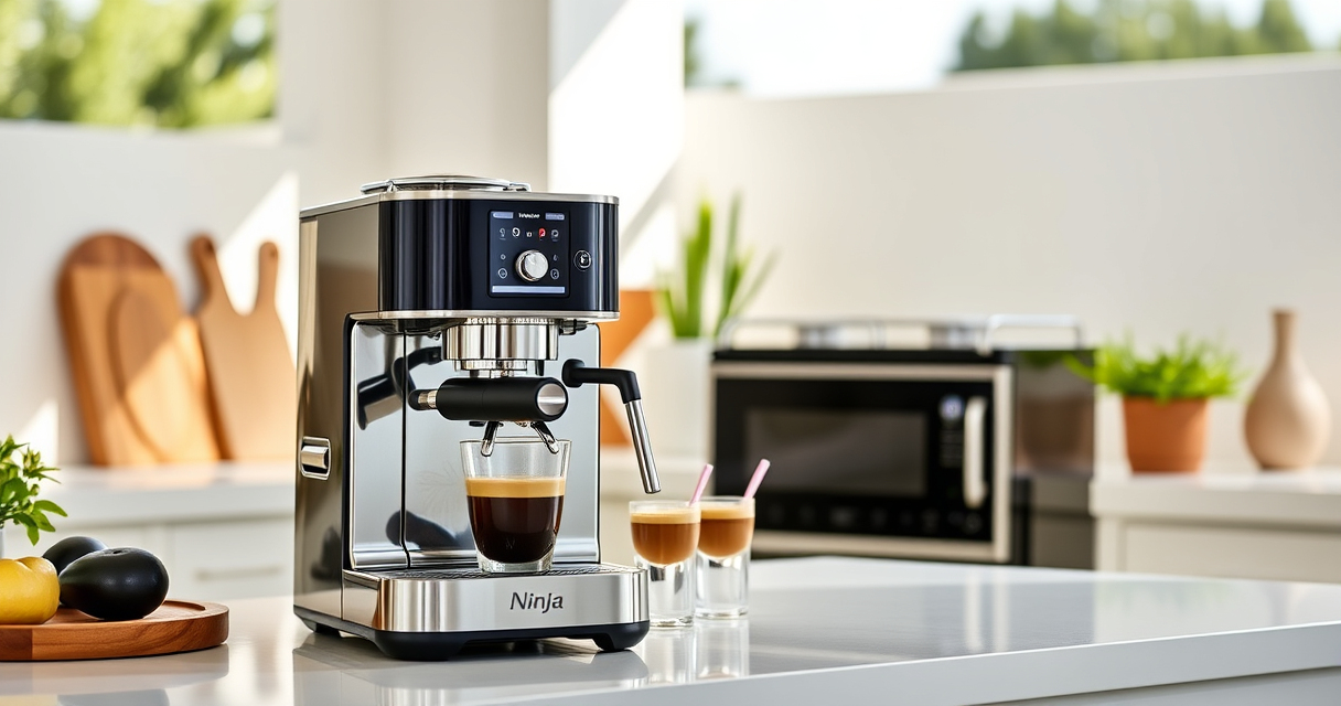 Ninja Luxe™ Café Pro: The Summer Espresso Machine for Your Outdoor Kitchen