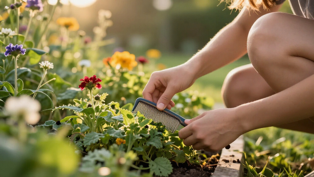 This 5 Minute Garden Job With A $4 Dog Comb In August Saves Me Hours Of Weeding In Spring