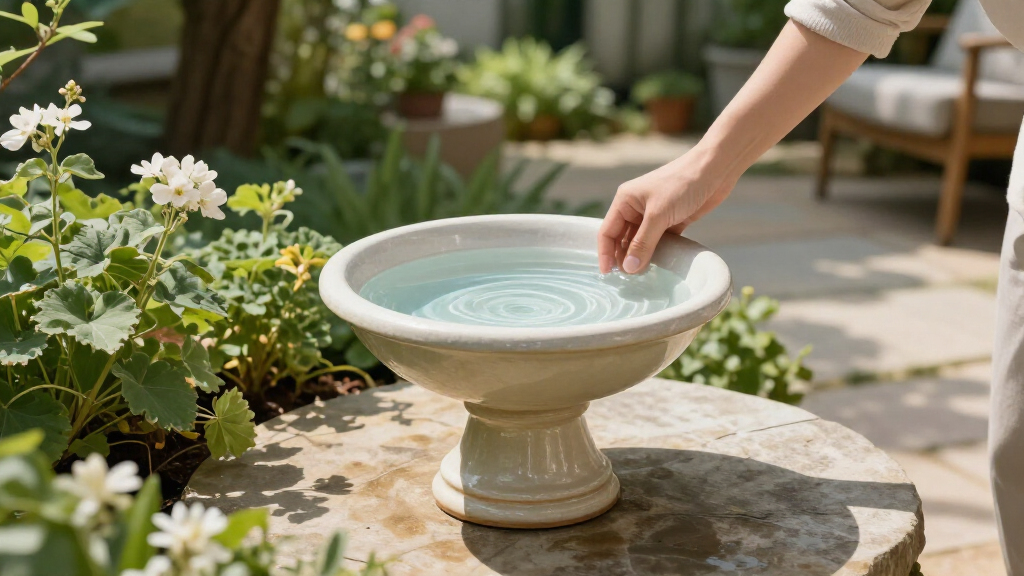 Why A Waiting Branch Is The Simple Bird Bath Upgrade Your Garden Birds Need This Summer