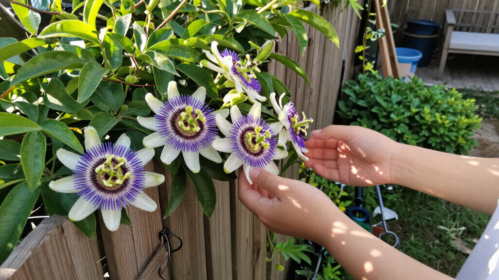 Why I Let My Passionflower Take Over My Fence (And It's Not Just Because It Looks So Good)