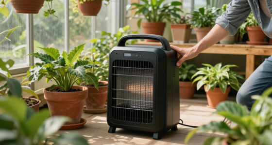 9 Best Compact Greenhouse Heaters for Small Growing Spaces in 2026