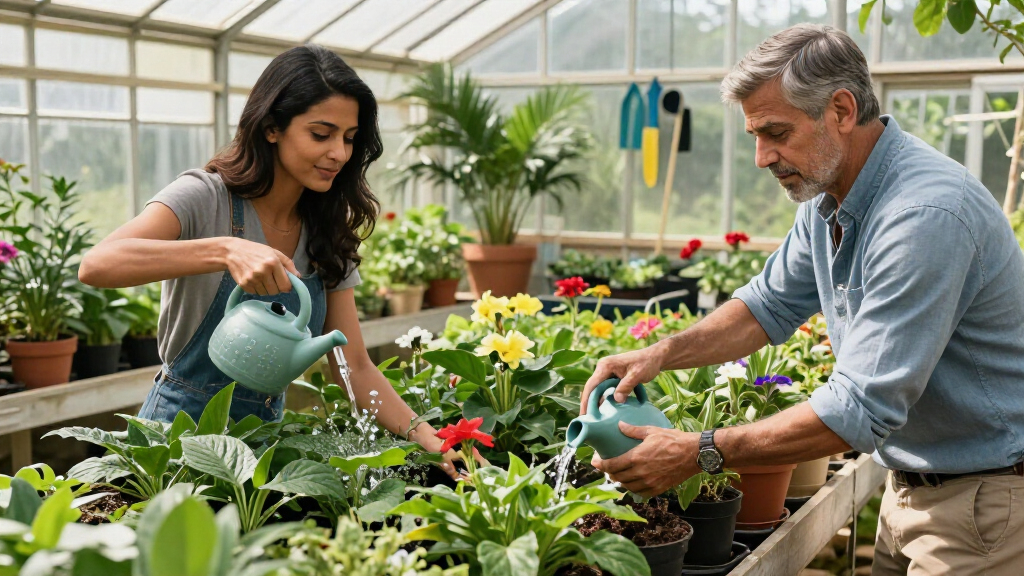 Amal And George Clooney's Greenhouse Shows How To Create A Lush Container Garden In The Smallest Spaces