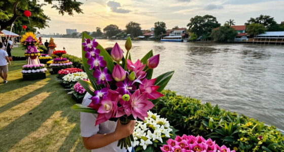 Bangkok Flower Festival 2026 Launches Along Chao Phraya River