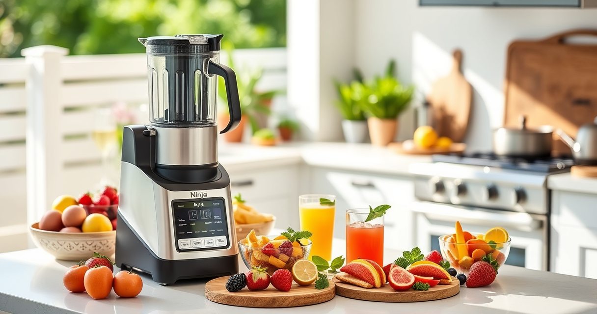 Beat the Summer Heat with the Ninja BN801 Kitchen System