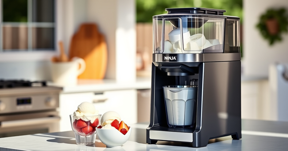 Beat the Summer Heat with the Ninja CREAMi Deluxe Ice Cream Maker