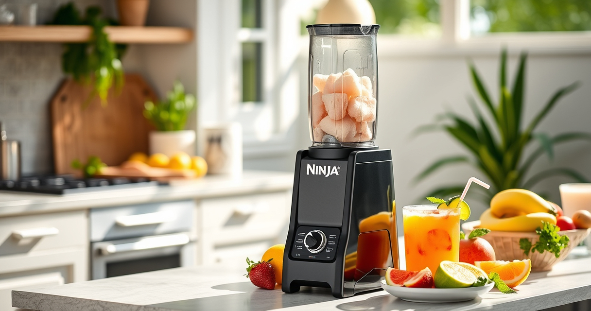 Beat the Summer Heat with the Ninja SLUSHi Twist Frozen Drink Maker